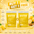 Buy 1 Get 1 Purna A Thing of Beauty Vitamin C Gummies - Lemon Flavor | Vitamin C, D3 & Zinc for Clear Skin & Immunity | 30 Vegan Gummies