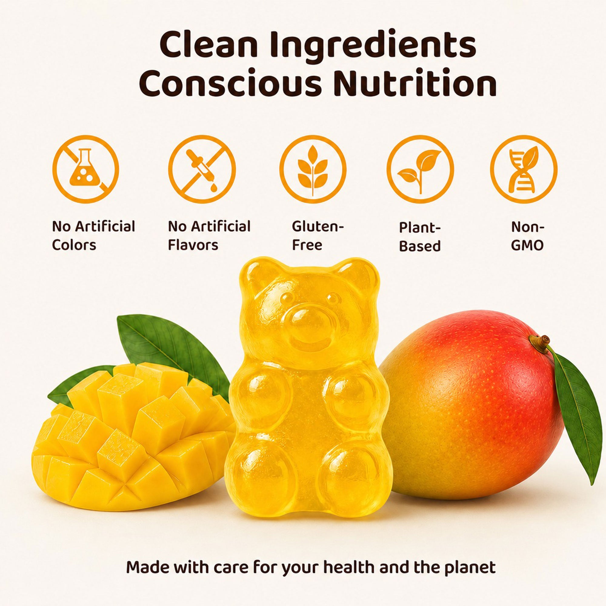 Buy 1 Get 1 Purna All that Glitters Multivitamin Gummies - Mango Flavor | Complete Multivitamin for Beauty, Wellness & Metabolism | 30 Vegan Gummies