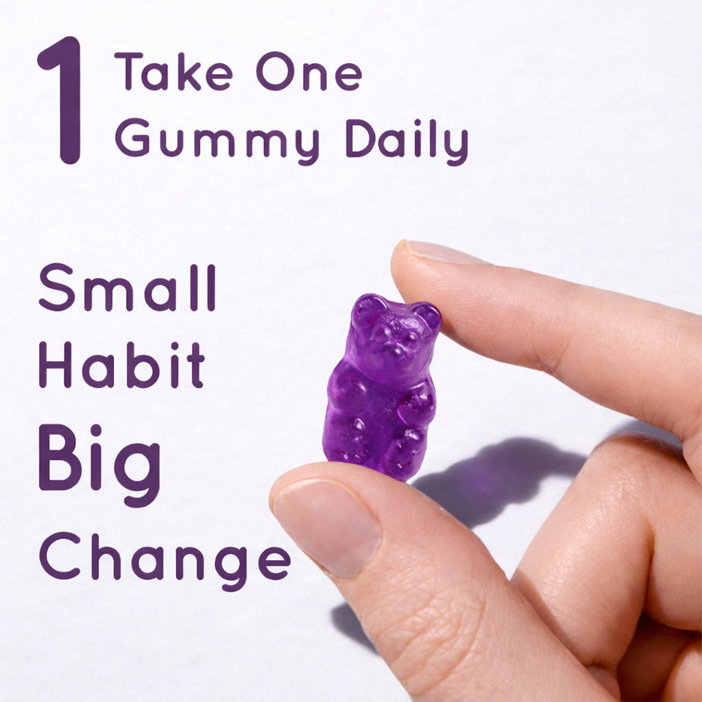 Buy 1 Get 1 Purna Junior Fiber Gummies - Black Currant Flavor | Sugar-Free, Fiber-Enriched for Kids Gut Health, Relief & Regularity | 60 Vegan Gummies