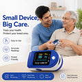 Fingertip Pulse Oximeter – SpO₂ Oxygen Saturation & Pulse Rate Monitor with LED Display
