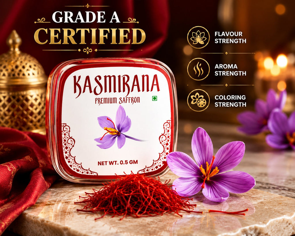 Buy2 Get2 Pure Kashmiri Saffron (Kesar)(0.5 gm each)-UP