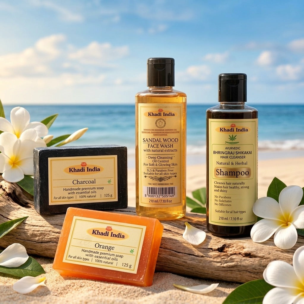 The Daily Herbal Ritual – 4-in-1 Complete Care Combo by Tridosha Herbal