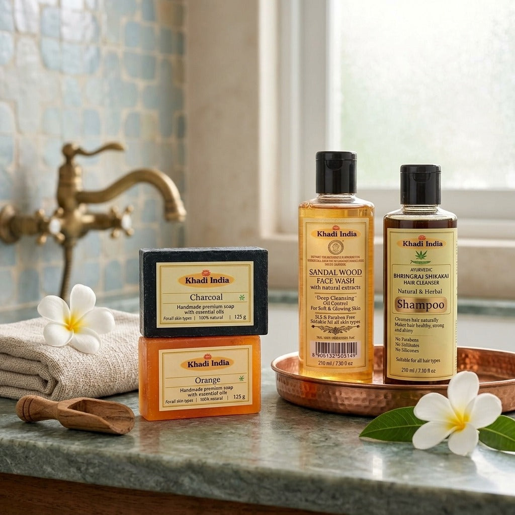 The Daily Herbal Ritual – 4-in-1 Complete Care Combo by Tridosha Herbal