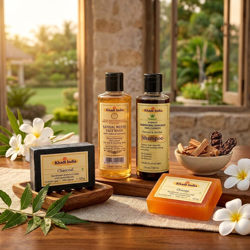 The Daily Herbal Ritual – 4-in-1 Complete Care Combo by Tridosha Herbal